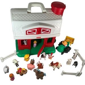 VTG Fisher Price Barn with Animals
